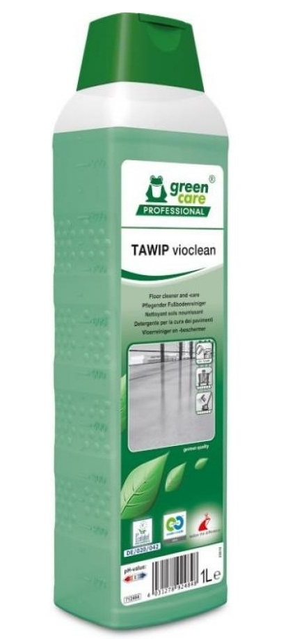 Концентрированное средство для очистки пола и ухода 1000мл TAWIP vioclean Green Care