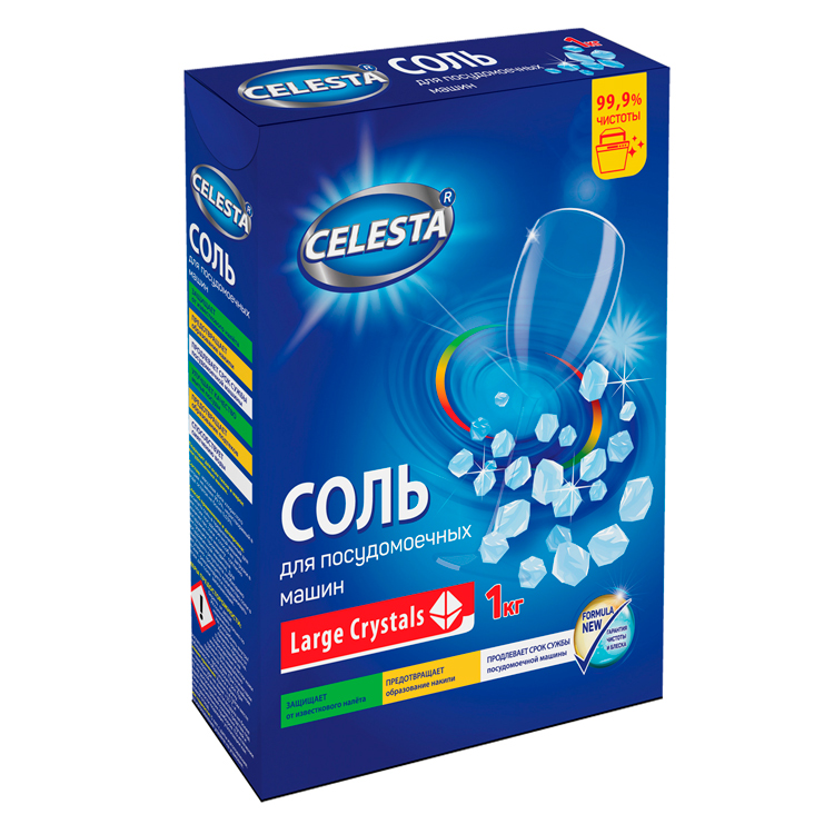 Соль для ПММ PREMIUM 1000гр Celesta