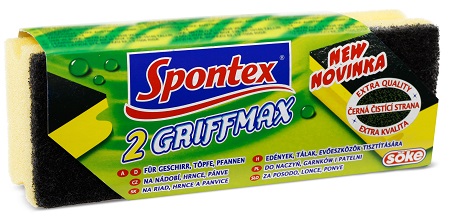 Губка для посуды 2шт Griffmax  Spontex