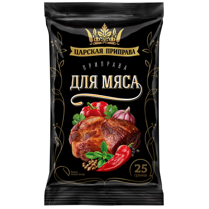 Приправа для мяса 25гр фольг упак Царская приправа