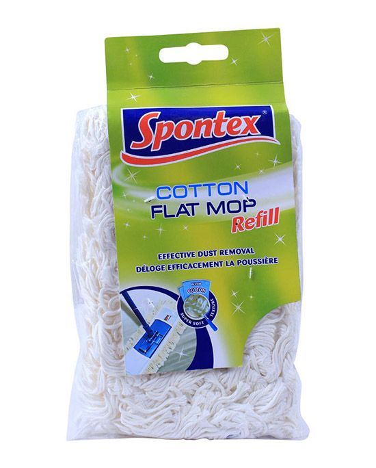 Тряпка для швабры 44×14 1шт Microfibre Flat Mop Spontex