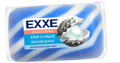 Мыло туалетное Морской жемчуг 80г EXXE 