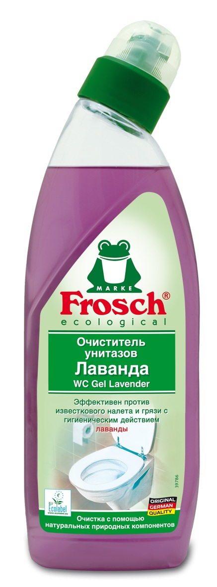 Очиститель унитазов Лаванда 750мл Frosch 