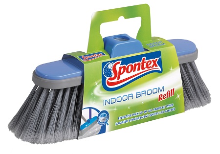 Запаска для щетки12,5×8,2×32,7 1шт Indoor Broom Spontex