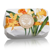 Мыло натуральное туалетное с ароматом Нарцисса 200г SAF Мыло натуральное туалетное с ароматом Нарцисса 200г SAF