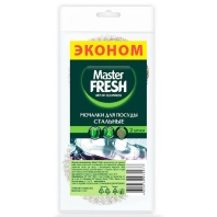 Мочалка для посуды металлическая эконом 2шт Master Fresh Мочалка для посуды металлическая эконом 2шт Master Fresh