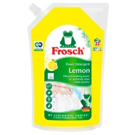 Жидкое средство для стирки белого белья Лимон запаска 1500мл Frosch Жидкое средство для стирки белого белья Лимон запаска 1500мл Frosch