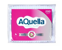 Ватные палочки п/э 200шт Aquella Ватные палочки п/э 200шт Aquella