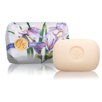 Мыло натуральное туалетное с ароматом Ириса 200г SAF Мыло натуральное туалетное с ароматом Ириса 200г SAF