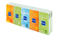 Носовые бумажные платки, белые с ароматом свежести 3-х слойные 10 листов Sipto Носовые бумажные платки, белые с ароматом свежести 3-х слойные 10 листов Sipto