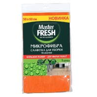 Салфетка для пола микрофибра XL-size 50*60см Master Fresh Салфетка для пола микрофибра XL-size 50*60см Master Fresh